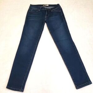 Free People womens dark Blue‎ Jeans Size W 25 denim midwaist